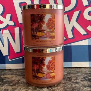 Bath & Body Works 3-Wick candles Apple Orchard Lane